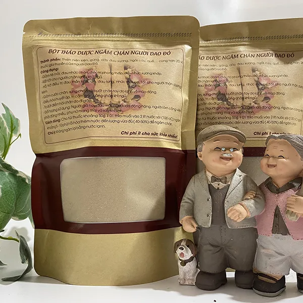Thảo dược ngâm chân của người Dao Đỏ (Loại dùng cho người đau nhức xương khớp, tê mỏi chân tay)
