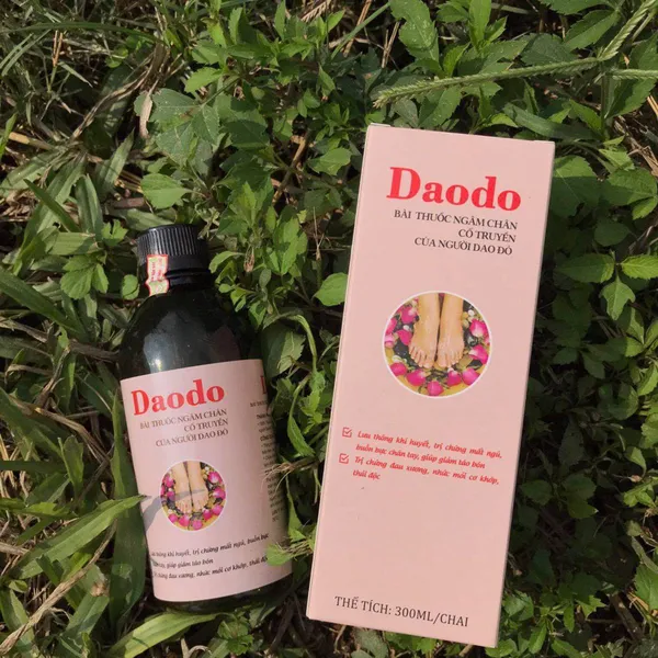 THẢO DƯỢC NGÂM CHÂN CỦA NGƯỜI DAO ĐỎ DAODO