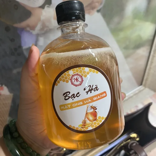 Mật ong hoa bạc hà