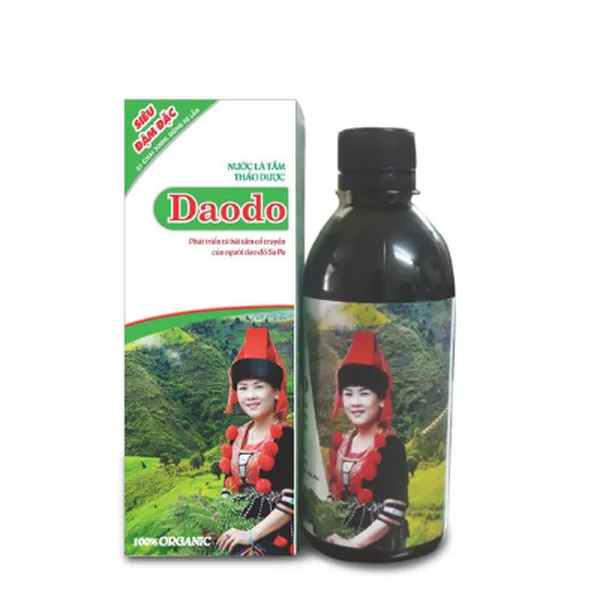 Daodo - Nước lá tắm cổ truyền của người Dao Đỏ