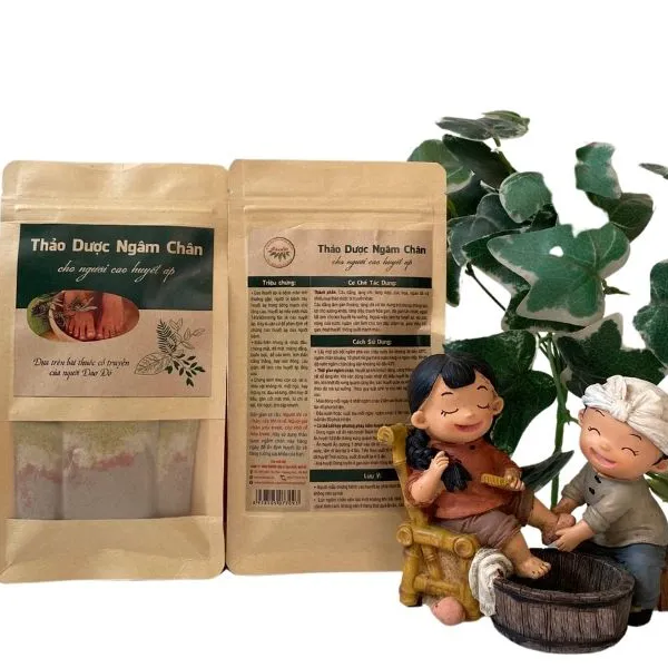 Thảo dược ngâm chân của người Dao Đỏ (loại dùng cho người cao huyết áp)