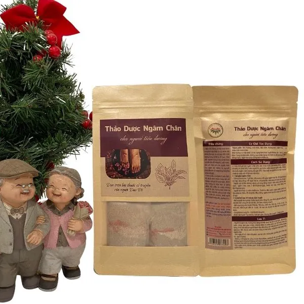 Thảo dược ngâm chân của người Dao Đỏ (dành cho bệnh nhân tiểu đường)