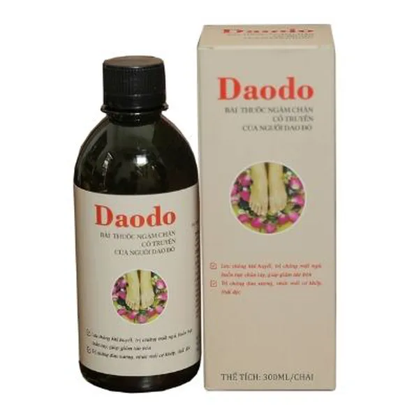 Thảo dược ngâm chân của người Dao Đỏ Daodo