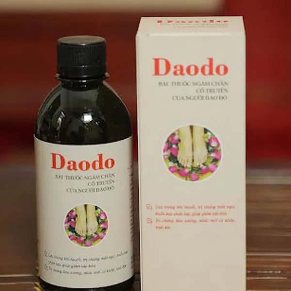 Thảo dược ngâm chân của người Dao Đỏ Daodo