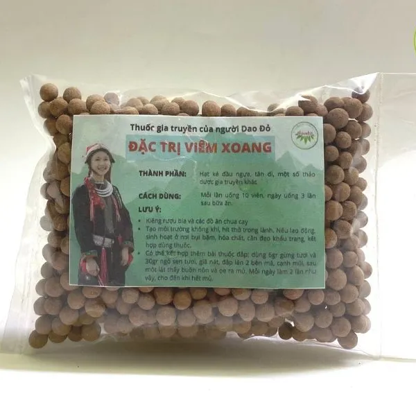 Đặc trị viêm xoang của người Dao Đỏ