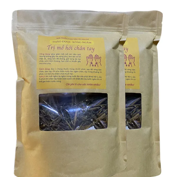 Thảo dược trị mồ hôi chân tay