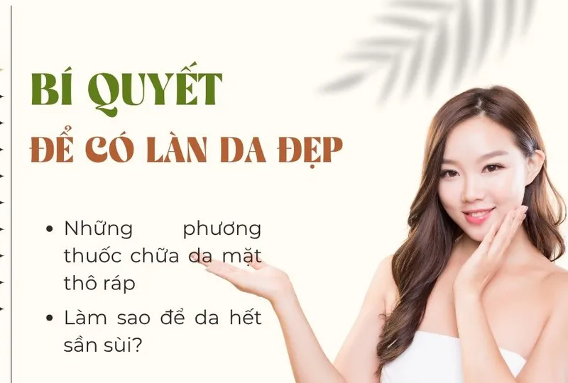 Bí quyết để có làn da đẹp