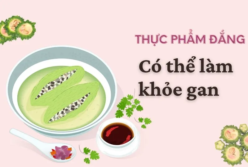 Thực phẩm đắng có thể làm khỏe gan