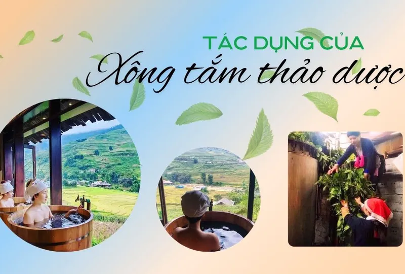 Tác dụng của xông tắm thảo dược