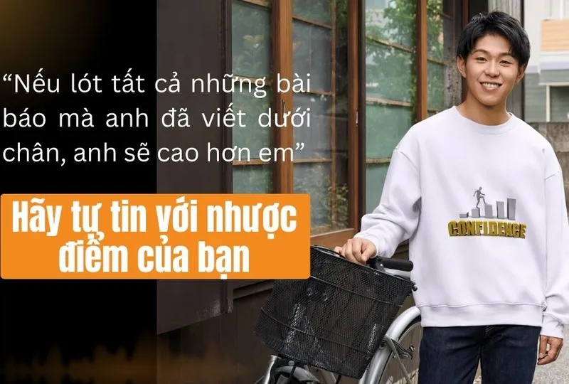 Tự tin với nhược điểm của bạn