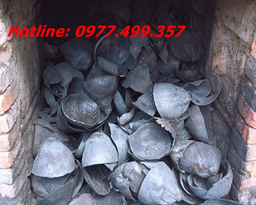 Lò đốt than gáo dừa Lò đốt than gáo dừa