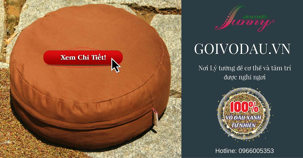 Tư thế ngồi thiền - đệm ngồi thiền SUNNY