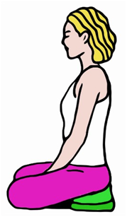 tư thế ngồi thiền