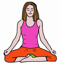 tư thế ngồi thiền-tư thế miến điện