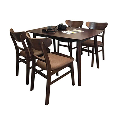 Bàn ăn gỗ 4 ghế Mango
