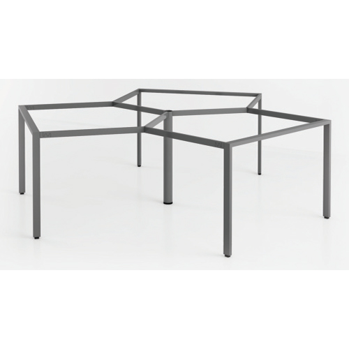 Chân bàn sắt cụm 3 chổ C3U25