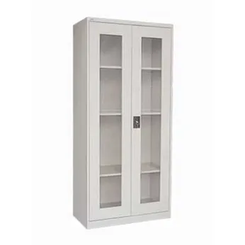 Tủ hồ sơ cao 2 cánh kính 03 kệ STG