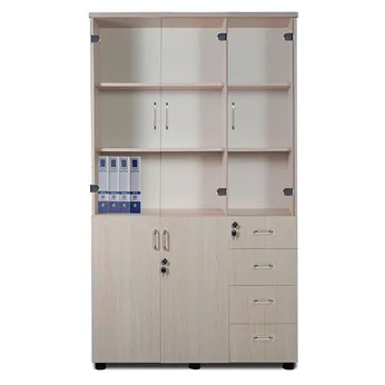 Tủ Hồ Sơ Gỗ  Cao 1m9 - AT1960-3G4D