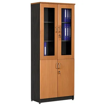 Tủ gỗ văn phòng cao 2 buồng NT1960KG