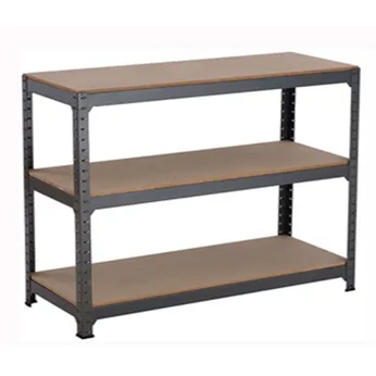 Kệ đa năng 2 trong 1 – 3 tầng – bửng ván – màu xám - 90WB