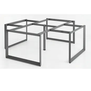 Cụm chân bàn sắt 4 chổ ngồi chân tam giác G4TGK