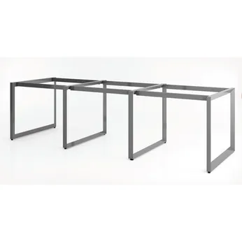 Cụm chân bàn sắt 6 chổ ngồi chân tam giác C6TGK
