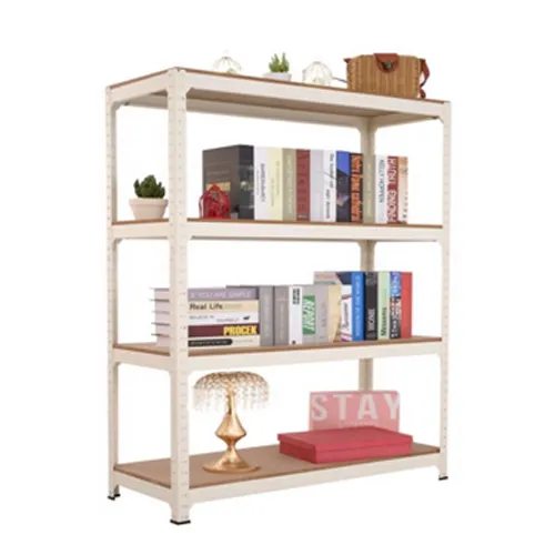 Kệ đa năng 2 trong 1 –4 tầng – bửng ván – màu trắng - 15WW