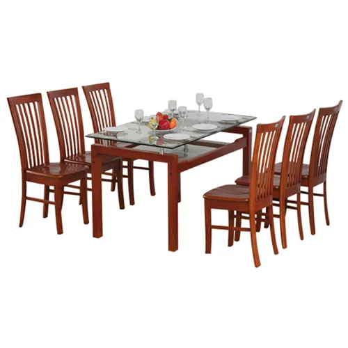 Bộ Bàn Ăn Gỗ Cao Cấp TB09-TGA02