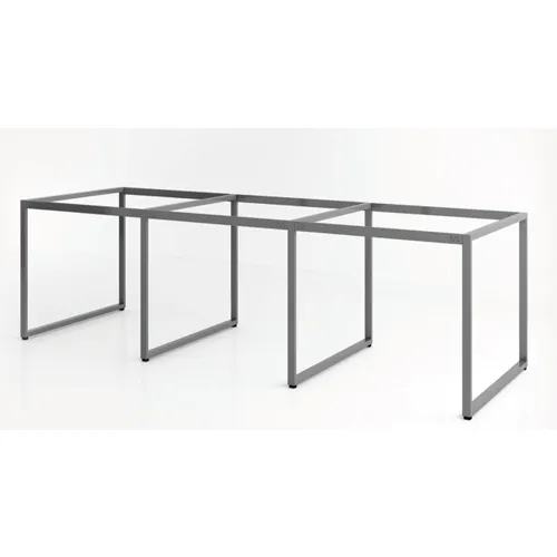 Cụm chân bàn sắt 6 chổ ngồi chữ nhật C6K25