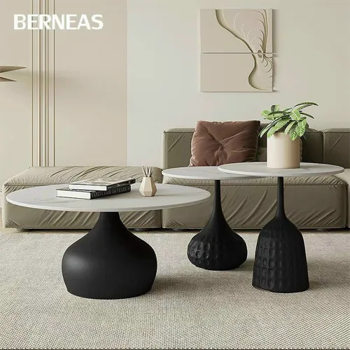 Bàn sofa mặt đá đẹp hiện đại S724D