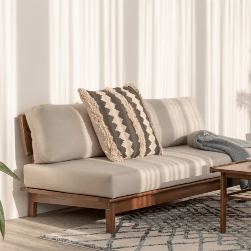 Ghế Sofa Gỗ Tràm Tự Nhiên VLINE 601