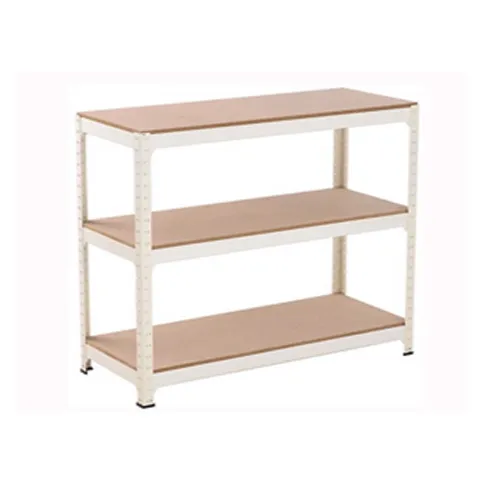 Kệ đa năng 2 trong 1 – 3 tầng – bửng ván – màu trắng - 90WW