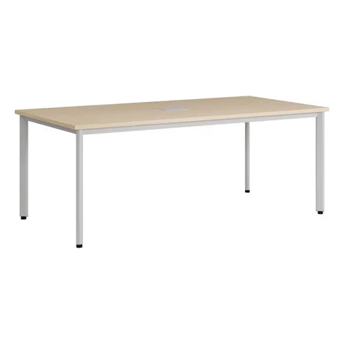 Bàn họp chân sắt mặt gỗ HRH1810C7