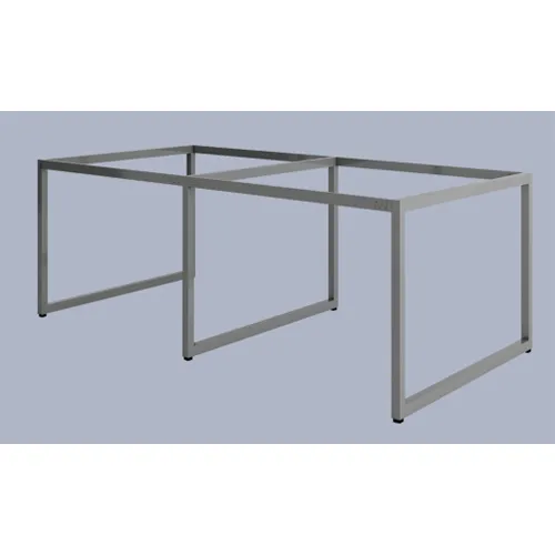 Cụm chân bàn sắt chữ nhật 4 chổ ngồi CN4K4