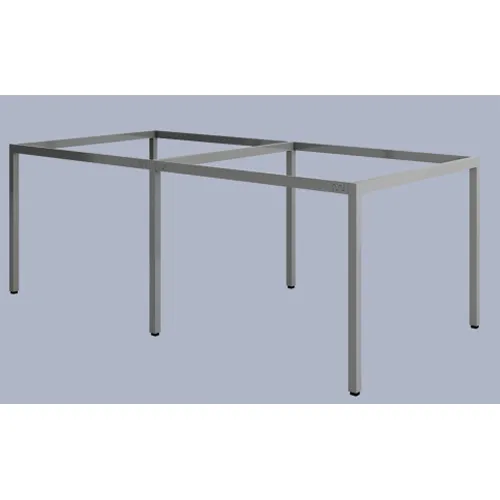 Cụm chân bàn sắt chữ nhật 4 chổ ngồi CN4U4