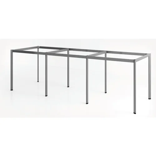 Cụm chân bàn sắt 6 chổ ngồi chân Oval C6OV