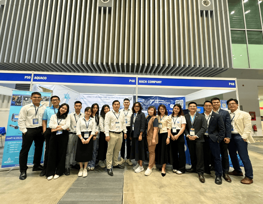 Aquaco và HACH tại triển lãm Vietwater 2024 Aquaco và HACH tại triển lãm Vietwater 2024