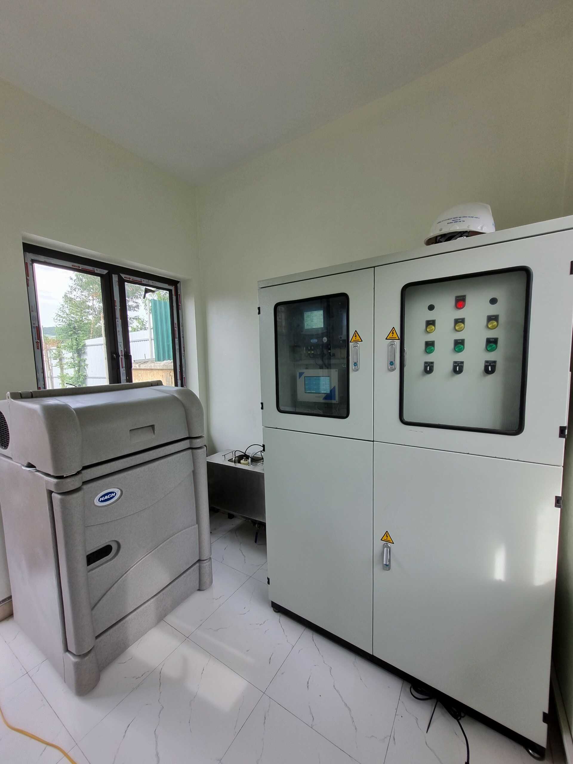 Trạm quan trắc nước thải nhà máy Bia Đông Mai Trạm quan trắc nước thải nhà máy Bia Đông Mai