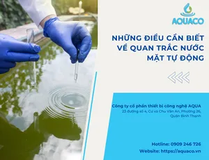 Những điều cần biết về quan trắc nước mặt tự động