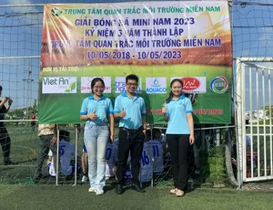 Kỷ niệm 05 năm ngày thành lập Trung tâm quan trắc môi trường Miền Nam 10/05/2018 - 10/05/2023
