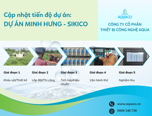 Cập nhật tiến độ dự án: Dự án Minh Hưng - Sikico