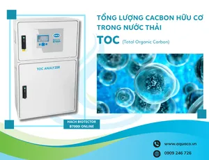 Chỉ tiêu tổng lượng Cacbon hữu cơ TOC trong nước thải