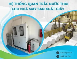 Hệ Thống Quan Trắc Nước Thải Cho Nhà Máy Sản Xuất Giấy