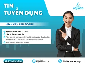 TUYỂN DỤNG NHÂN VIÊN KINH DOANH TẠI KHU VỰC HỒ CHÍ MINH THU NHẬP CAO
