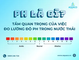 pH là gì? Tầm quan trọng của việc đo lường độ pH trong nước thải