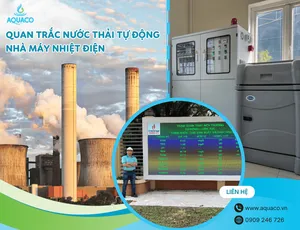 Quan trắc nước thải tự động nhà máy nhiệt điện