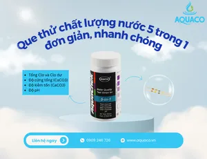 Que thử chất lượng nước 5 trong 1 - đơn giản, nhanh chóng