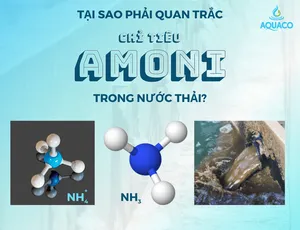 Tại sao phải quan trắc chỉ tiêu Amoni trong nước thải?