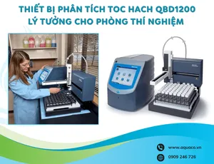 HACH QbD1200 – Thiết bị phân tích TOC lý tưởng cho phòng thí nghiệm