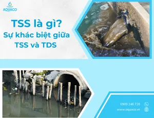 Tổng chất rắn lơ lửng TSS là gì? Sự khác biệt giữa TSS và TDS